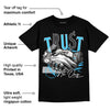 University Blue 13s DopeSkill T-Shirt Trust No One Graphic