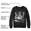 Black Cement 2s DopeSkill Sweatshirt Trust No One Graphic