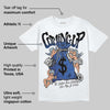Awake NY x Racer Blue 5s DopeSkill T-Shirt Money Bag Coming Up Graphic