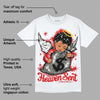 Fire Red 3s DopeSkill T-Shirt Heaven Sent Graphic