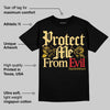 Quai 54 x Tour Yellow Black 1s DopeSkill T-Shirt Protect Me From Evil Graphic