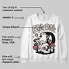 Samba OG White Black Clear Granite 1s DopeSkill Sweatshirt Stay Busy Graphic