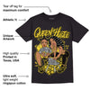 Black Tour Yellow AJ 4 Thunder DopeSkill T-Shirt Queen Of Hustle Graphic