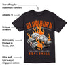 Brilliant Orange 12s DopeSkill T-Shirt Slow Burn Graphic