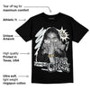 Black Cement 1s Low OG DopeSkill T-Shirt NPC Graphic