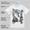 Cement Grey 11s DopeSkill T-Shirt Trust God Graphic