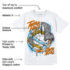 Dunk High 1985 SP Orange Acid Wash DopeSkill T-Shirt Takin No L's Graphic