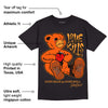 Brilliant Orange 12s DopeSkill T-Shirt Love Kills Graphic