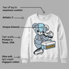 Blue Grey 13s DopeSkill Sweatshirt Sneakerhead BEAR Graphic