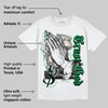 Lucky Green 3s DopeSkill T-Shirt Trust God Graphic