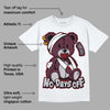 Burgundy 5s DopeSkill T-Shirt Hurt Bear Graphic
