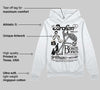 Reverse Metallic 5s DopeSkill Hoodie Sweatshirt Broken Bones Graphic