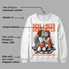 Orange Milk DopeSkill Sweatshirt Real Lover Graphic