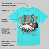 Dunk Dolphins DopeSkill Tahiti Blue T-shirt Trust No One Graphic