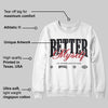 Black Cat 3s DopeSkill Sweatshirt Better Myself Graphic