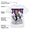 Field Purple 12s DopeSkill T-Shirt Threat Graphic