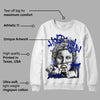 Racer Blue White Dunk Low DopeSkill Sweatshirt Hold My Own Graphic