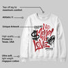 Ruby 1s DopeSkill Sweatshirt No Money No Love Typo Graphic