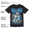 University Blue 2s DopeSkill T-Shirt Real Lover Graphic