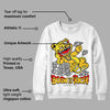 Vivid Sulfur 4s DopeSkill Sweatshirt Born To Be Rich Graphic