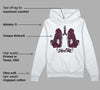 Burgundy 5s DopeSkill Hoodie Sweatshirt Breathe Graphic