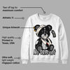 Off Noir 3s DopeSkill Sweatshirt Hurt Bear Graphic