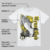 Yellow Snakeskin 11s DopeSkill T-Shirt Trust God Graphic