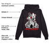 AJ Spizike Bred DopeSkill Hoodie Sweatshirt MOMM Bear Graphic