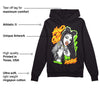 Neon Green Collection DopeSkill Hoodie Sweatshirt New H.M.O Graphic