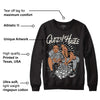 Black Cement 1s Low OG DopeSkill Sweatshirt Queen Of Hustle Graphic