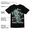 Green Glow 1s DopeSkill T-Shirt True Love Will Kill You Graphic