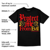 Red Collection DopeSkill T-Shirt Protect Me From Evil Graphic