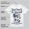 Travis Scott x Fragment 1s DopeSkill T-Shirt Owe It To Yourself Graphic