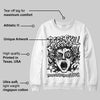 Black and White Collection DopeSkill Sweatshirt Root of Evil Graphic