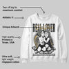 Black Cat 3s DopeSkill Sweatshirt Real Lover Graphic