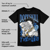 Foamposite One Dark Neon Royal DopeSkill T-Shirt Sorry I've Been Trappin Graphic