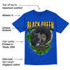 Laney 14s DopeSkill Varsity Royal T-shirt New Black Queen Graphic