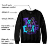 Aqua 6s DopeSkill Sweatshirt Talk Is Chip Graphic