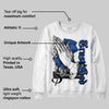 True Blue 1s DopeSkill Sweatshirt Trust God Graphic