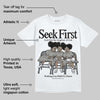 Cool Grey 9s DopeSkill T-Shirt New Seek First Graphic
