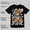 1130 Oyster Grey DopeSkill T-Shirt Broken Bear Graphic