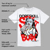 Cherry 11s DopeSkill T-Shirt Stay It Busy Graphic