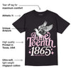 Dunk Low Pink Foam DopeSkill T-Shirt Juneteenth 1865 Graphic