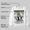 Reverse Metallic 5s DopeSkill Sweatshirt Threat Graphic