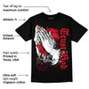 AJ 4 Red Thunder DopeSkill T-shirt Trust God Graphic