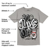 Grey Collection DopeSkill Grey T-shirt No Days Off Graphic