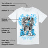 University Blue Toe 1s DopeSkill T-Shirt Angels Graphic