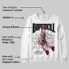 Black Cat 3s DopeSkill Sweatshirt Thunder Dunk Graphic