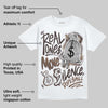 Baroque Brown 12s DopeSkill T-Shirt Real Ones Move In Silence Graphic