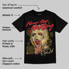 Quai 54 x Tour Yellow Black 1s DopeSkill T-Shirt Never Stop Hustling Graphic